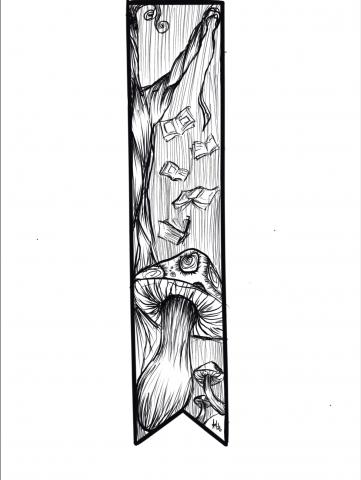 Black and White bookmark submission