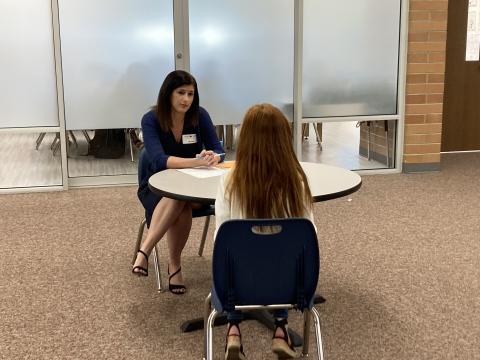 Mock interview from communications class