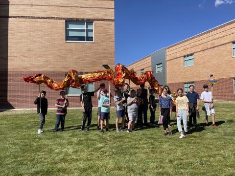 Students in Chinese DLI have some fun learning about Chinese Traditions