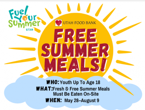 free summer meals clip art