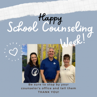 We have the BEST counselors at SCMS! Take a moment this week to let them know how grateful you are for all of the hard work they do. 